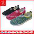 Various flat slip in custom casual girls loafer shoes